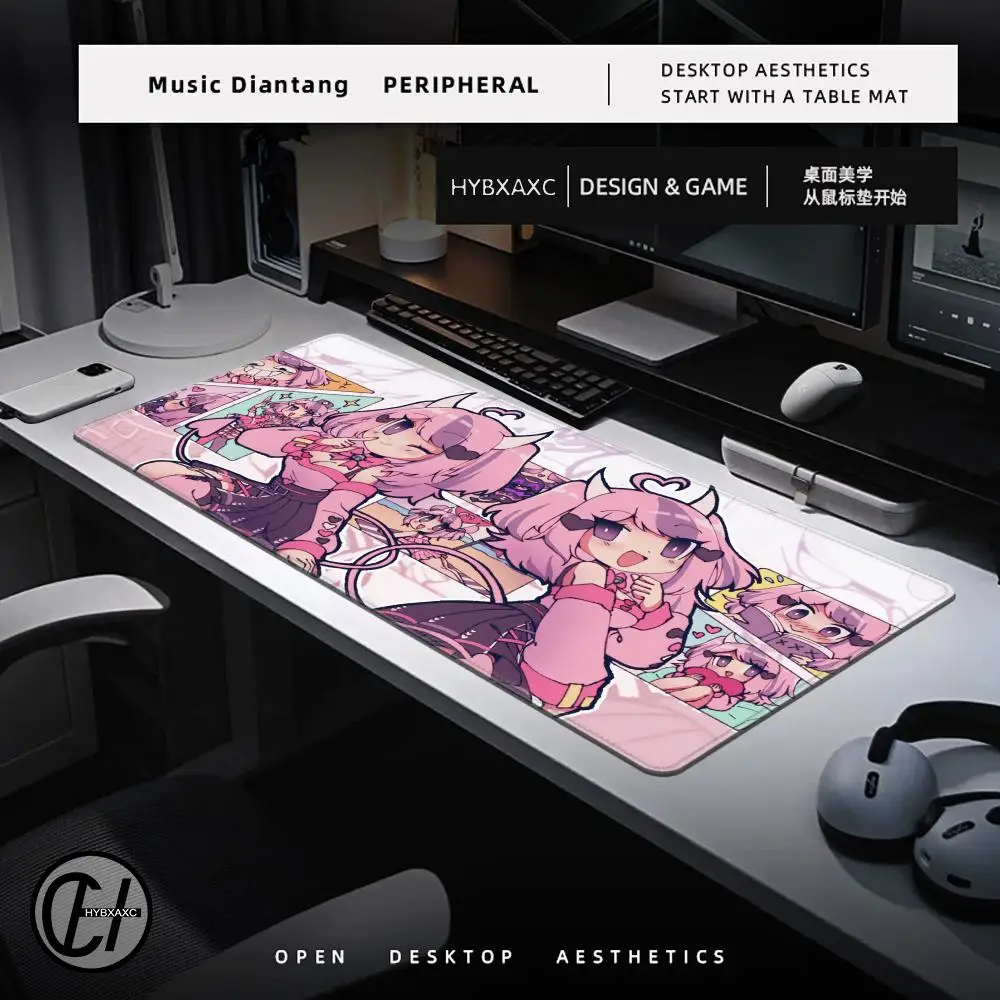 1200x600 Ironmouse Vtuber Anime Large Mouse Pad PlayMat Office Mousepad Game Creative Desk Gaming Mat