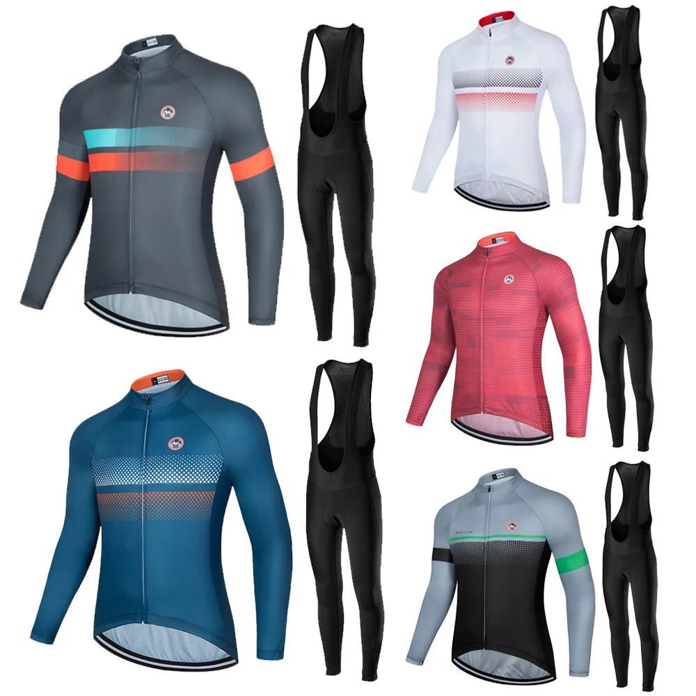 Ropa de ciclismo para hombre, sudadera de manga larga de lana para bicicleta de montaña, ropa de invierno para exteriores, novedad de 2024