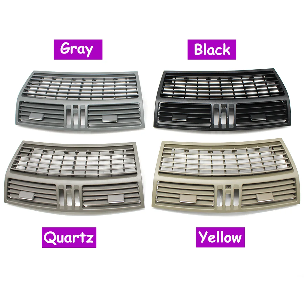 W220 Car Front Dashboard Middle AC Vent Air Vent Grille Panel Cover For Mercedes Benz S Class 1998-2005 2208300554 2208302254