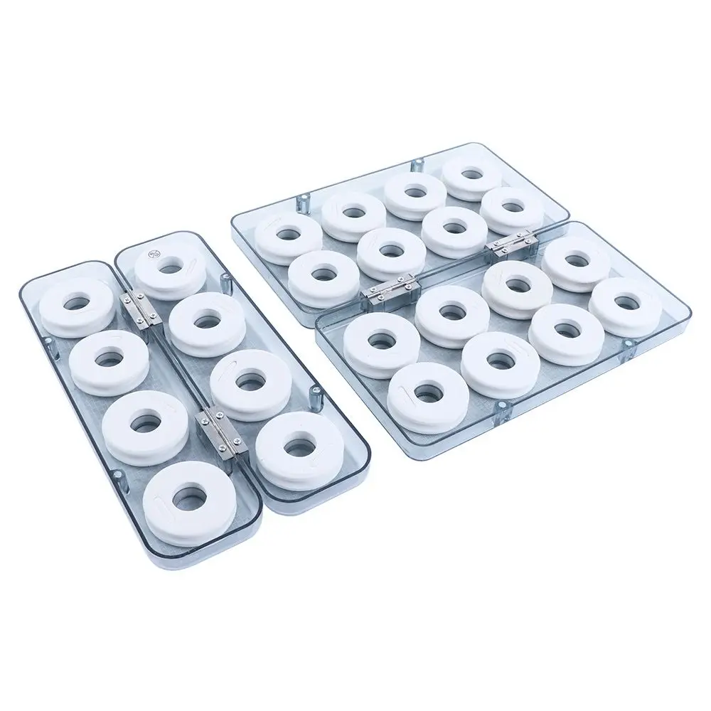 

EVA Foam Fishing Tackle Box Fishing Line Shaft 8/16Pcs Fishing Line Wire Main Line Box Foam Spools Fishing Line Winding Board
