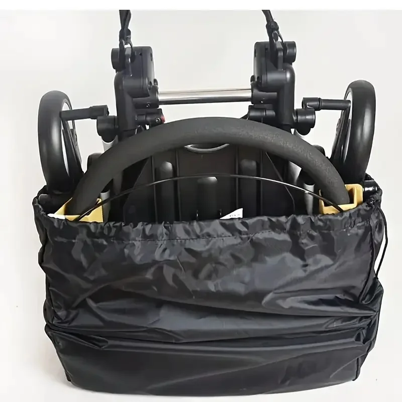 قطعة واحدة من حقيبة تخزين عربة الأطفال المصنوعة من البوليستر المتين، مثالية لعربات المظلة، متوافقة مع المشي لمسافات طويلة، ملحقات عربة الأطفال