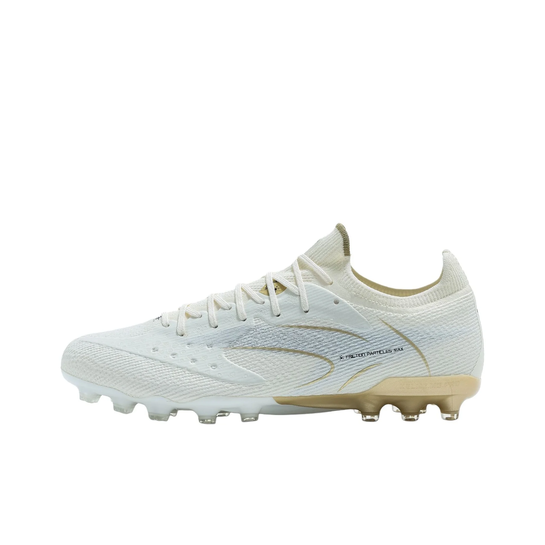 KELME Quick Spark 6.0 Soccer Shoes Unisex Low Top White Gold 8621ZX1403-