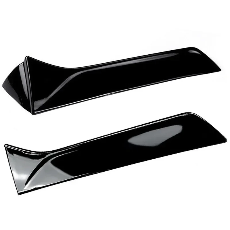 For Seat Leon 5F FR Mk3 MK3.5 5Door Car Rear Window Side Splitter Trunk Diffuser Canards Spoiler ABS 2013+ Auto  Accessories