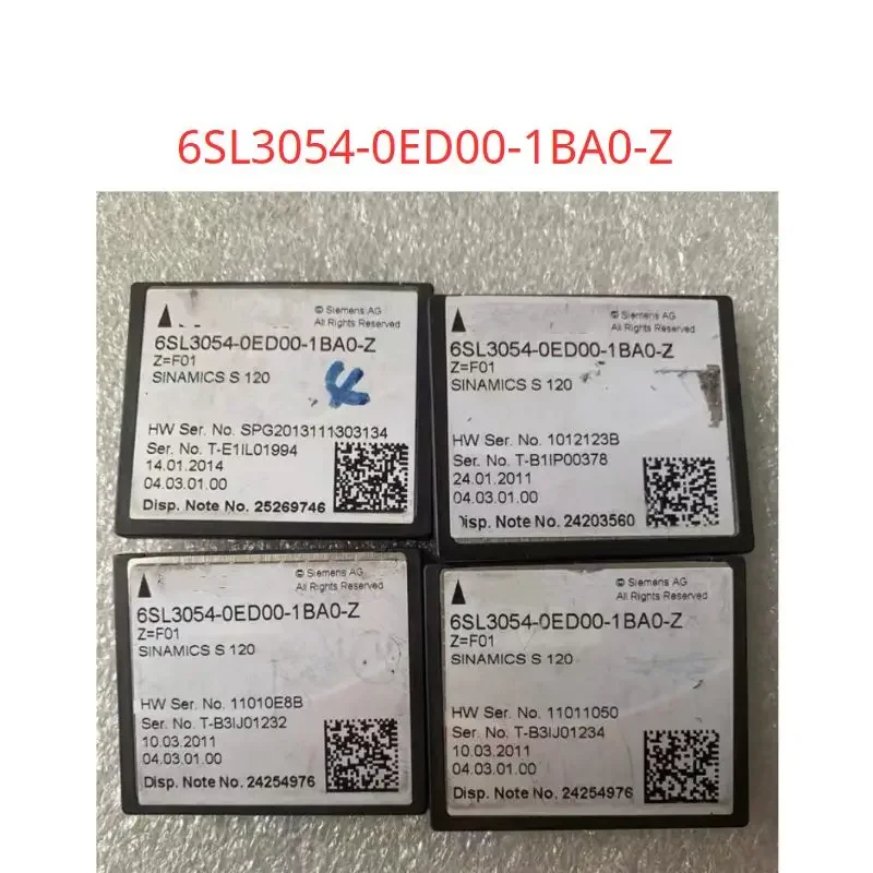 6SL3054-0ED00-1BA0-Z Used tested ok SINAMICS S120 CF card 6SL3054 0ED00 1BA0 Z