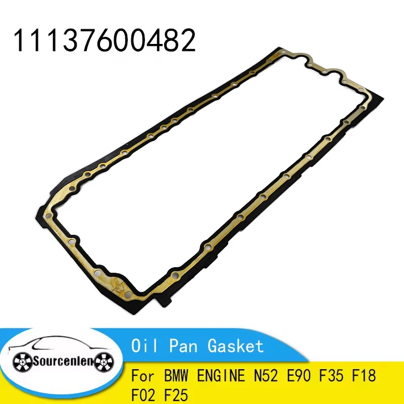 

Прокладка масляного поддона двигателя для двигателя BMW N52 E90 F35 F18 F02 F25 11137600482