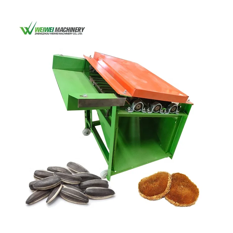 weiwei Hot sale Oil sunflower seeds threshing machine/Oil sunflower thresher/ Sunflower Seed Dehulling Machine