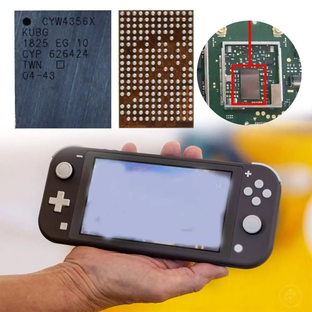 Substituição de reparo console módulo bluetooth diy bcm4356xkirg jogo bluetooth ic console chipset para nintendo switch lite