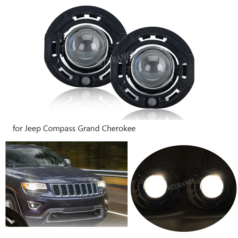 Fog Lights for Jeep Patriot Grand Cherokee Compass for Chrysler 300 200 for Dodge Avenger Challenger Charger Fog Lamp Accessorie