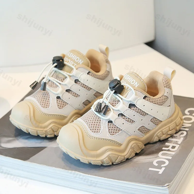 

Детская повседневная обувь, осень 2024, новые кроссовки для малышей, модные теннисные кроссовки для мальчиков, маленькие и средние кроссовки для бега, противоскользящие детские кроссовки