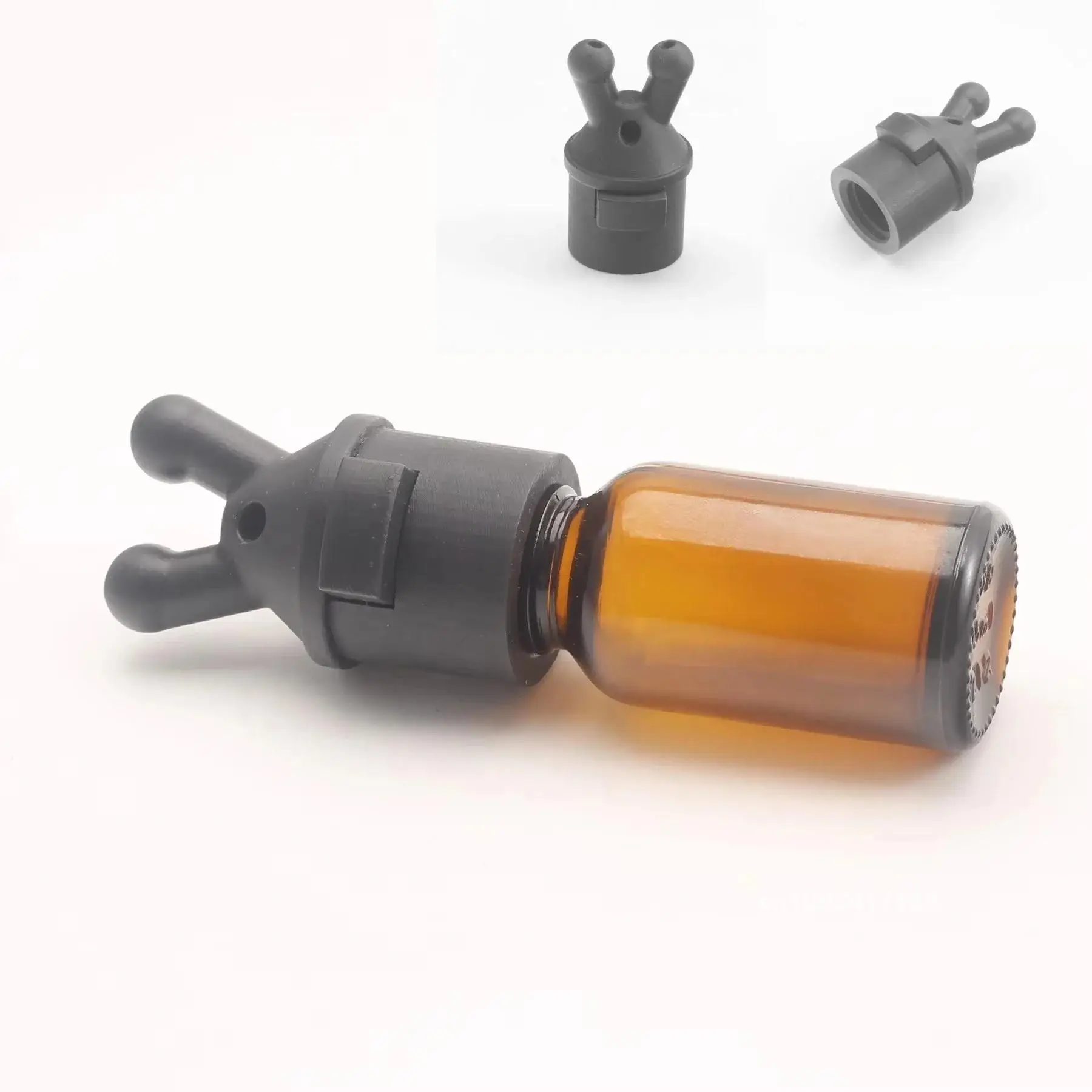 New V2 Leakproof Aroma Essential Oil Inhaler Cap Black Double and Sole Essential Oil Inhaler Cap Sex Toys for Gay