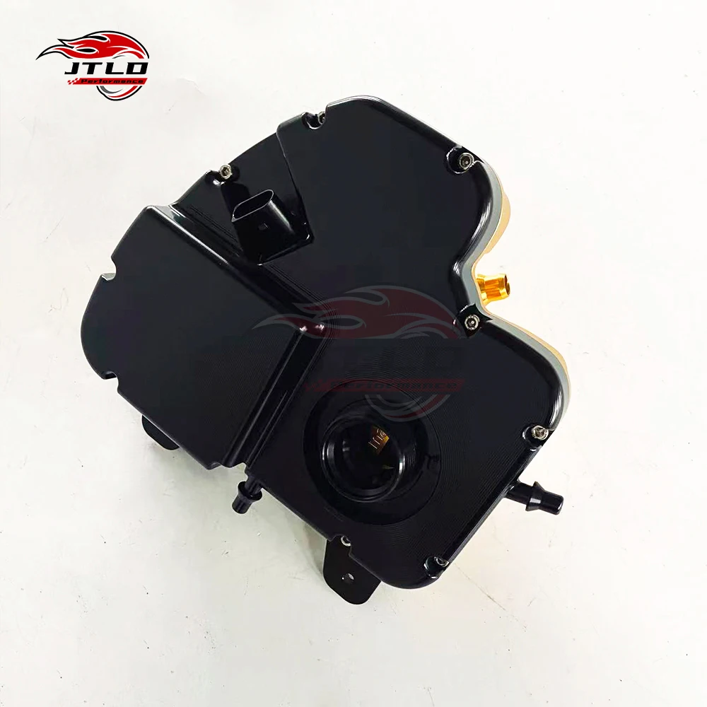 Reinforced Aluminum Coolant Tank For BMW M5 F90 - High-Performance Cooling System Upgrade, Replacement For Plastic OEM Tank