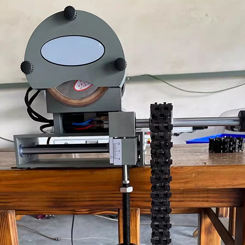 Multifunctional Chain Sharpening Machine, Square Hole Grinding Machine, Chain Grinding and Alignment, Adjustable Angle