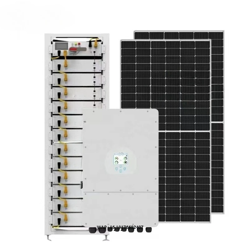Deye 30KW, 50KW, 80KW, 100KW, 150KW, 200KW Hybrid Solar Energy System with Inverter, Battery, and Solar Panels for C&I Use