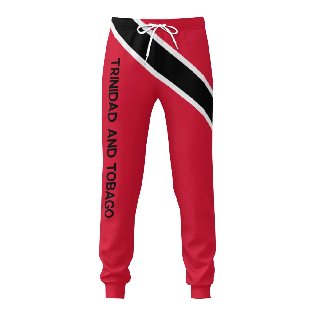 

Mens Sweatpants Trinidad and Tobago Flag Pants with Pockets Joggers Soccer Football Multifunction Sports Sweat With Drawstring