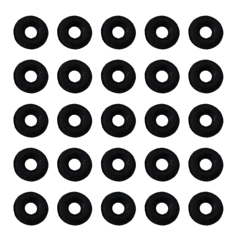 

100pcs Anti slip Rubber Rings for Bracelets Jewelry Accessories DIY Crafts Necklace Parts Stopper Bead Stable Durable