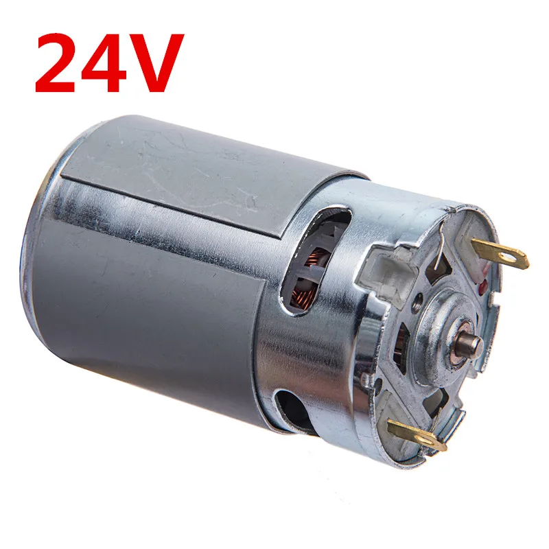 24V RS555 200W çocuk elektrik oyuncak araba motor,24V DC motor çocuk binmek için araba, 24V motor çocuk elektrikli araç için