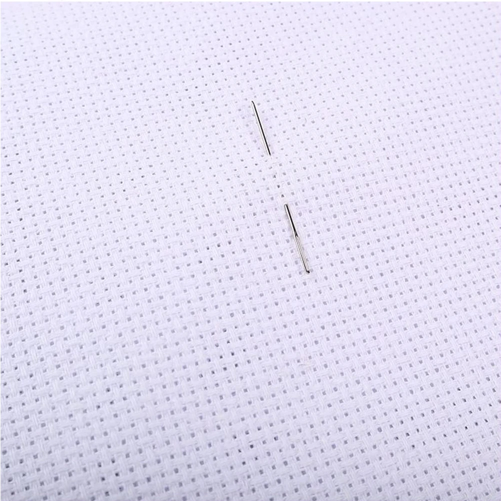 

6Pcs Cross Stitch Cloth Cotton Durable Safe Embroidery DIY Handmade Needlework Fabric 30x30cm 50x50cm Embroidering Cloth