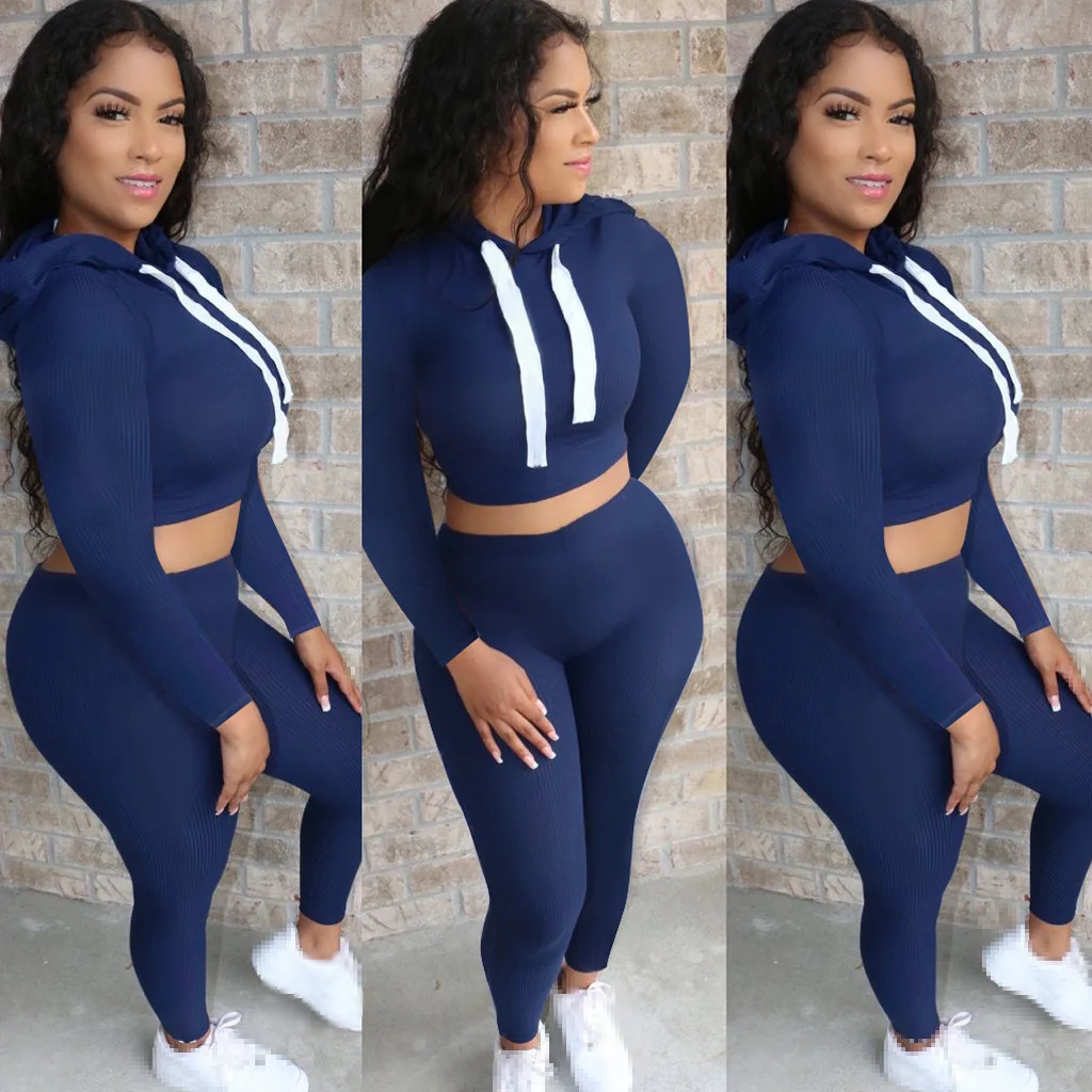 2 piece set women outfits two piece set women outfits pants sets hoodies tracksuit woman two pieces sets