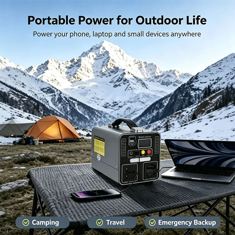 300W Portable Power Station 220V Outdoor Energy Storage Power Supply 15Ah/30Ah/64Ah Emergency Power Bank For Camping Home Backup - view 5
