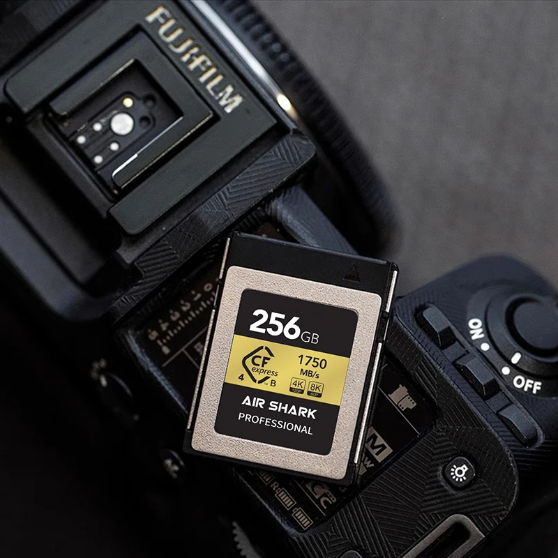 Karta pamięci Airshark CFxpressTypeB4.0 odpowiednia do szybkiego ciągłego robienia zdjęć Nikon Z8/Z9, karta pamięci CFB — zdjęcie produktu 5