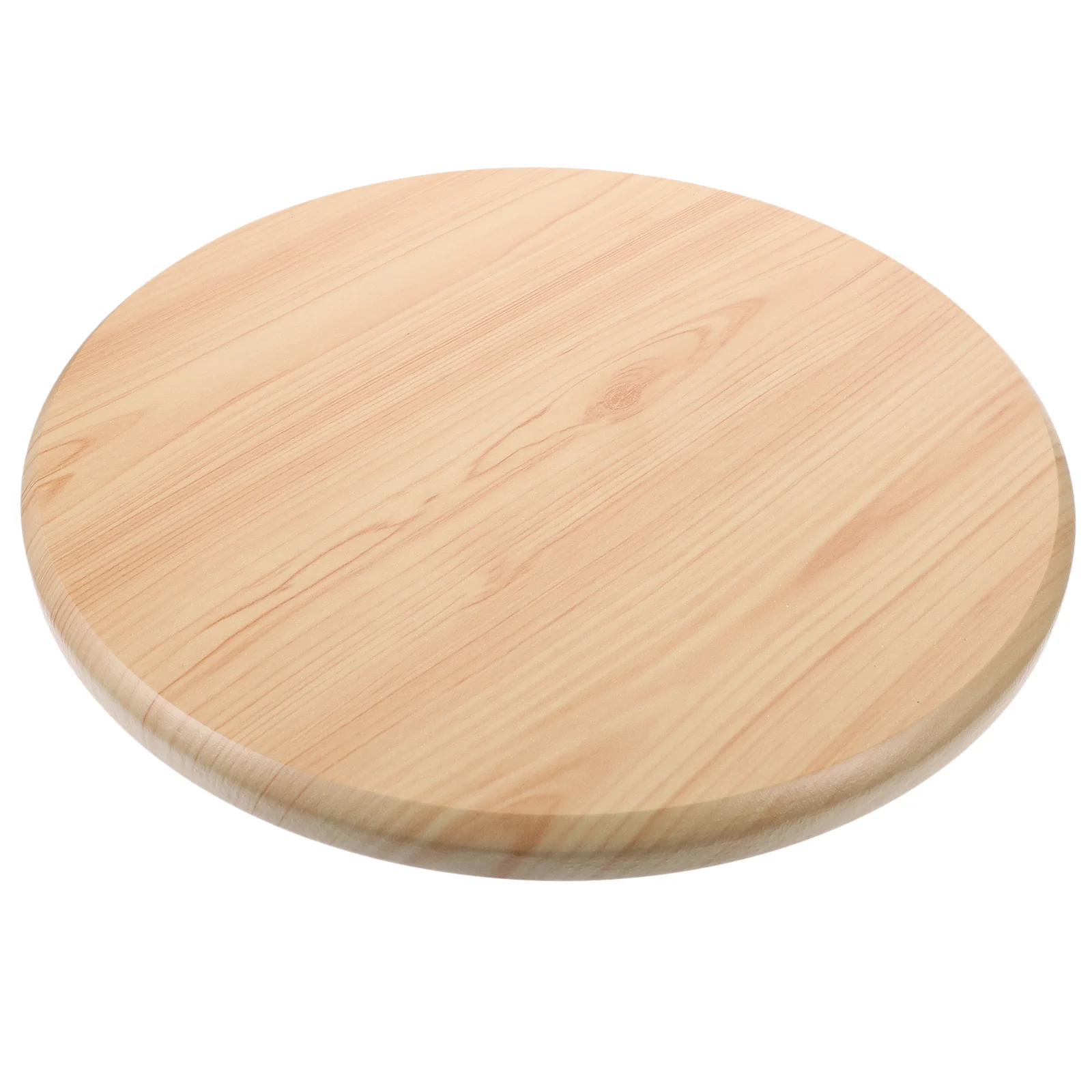 Round Chair Stool Surface Restaurant Non-plastic Office Chairs Wooden Seating Part Replacement