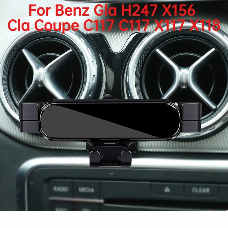 Adjustable Anti-Slip Phone Mount GPS Bracket For Mercedes Benz GLA H247 X156 CLA Coupe C117 X117 X118 2019 Interior Accessories
