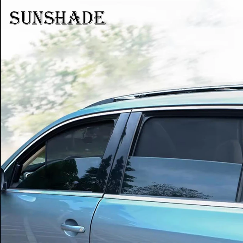 

For Kia Stonic 2019-2023 Magnetic Car Side Window Mesh Curtains Sunscreen Heat Insulation Cover