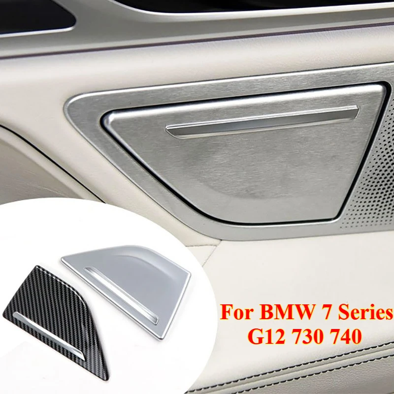 

1PCS Car Interior Silver Rear Door Ashtray Cover Liner Case Replacement for BMW 7 Series G12 730 740，Car Interior Accessories
