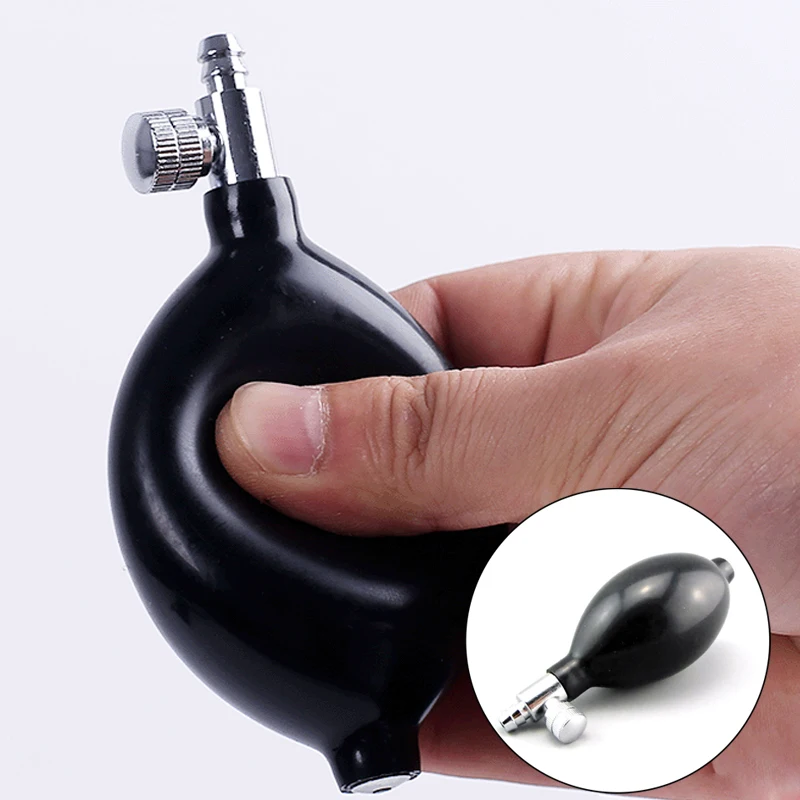 1pcs Inflatable Ball Blood Pressure Cervical Tractor Latex Air Inflation Balloon Bulb Pump Valve For Sphygmomanometer Tonometer