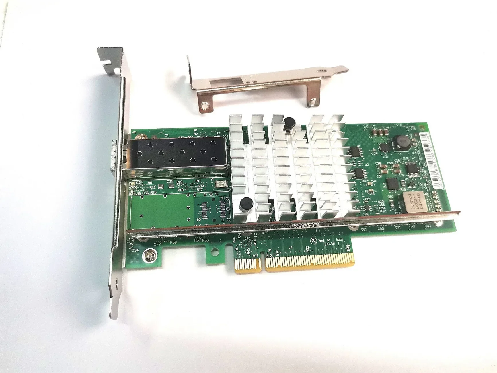 X520 DA1 10G SFP+ PCIe 2.0 X8 Однопортовый чипсет 82599EN Сетевой адаптер 10 Гбит/с Оптоволоконный сетевой адаптер с 1 модулем