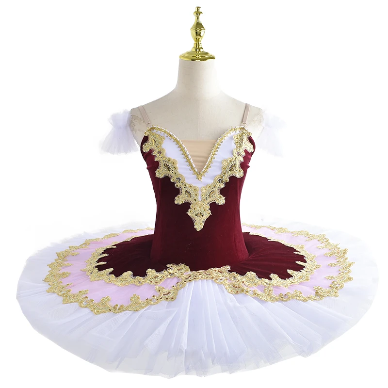 

White Swan Lake Ballet Tutu Skirt Professional Ballet Dance Costume Performance Clothing