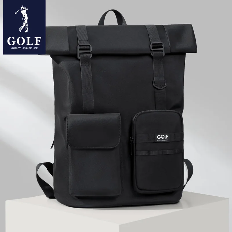 

GOLF2023 New Backpack for Men's Commuting Sports with Large Capacity and Trendy Backpack for High School and College Students