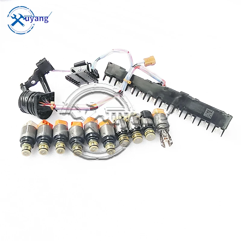 OEM 9HP48 Auto Transmission Solenoid With Harness Kit ZF9HP48 For LandRover Range CRV MDX 9‑Speed