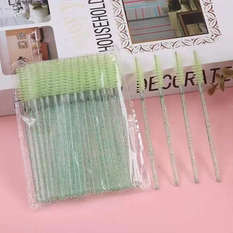 الجملة 1000 قطعة فرش الرموش القابل للتصرف Spoolies مايكرو لاش عصي الماسكارا أمشاط بالجملة لمكياج رمش تمديد #6