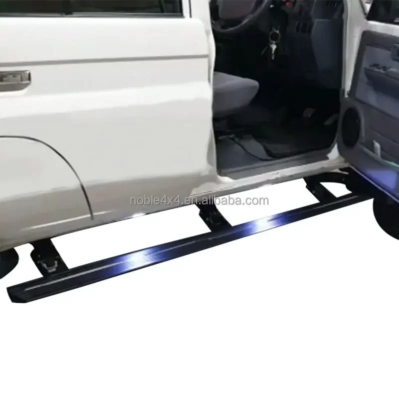 Noble automobile high aluminum accessories electric running boards for TOYOTA LC76   2012-2023