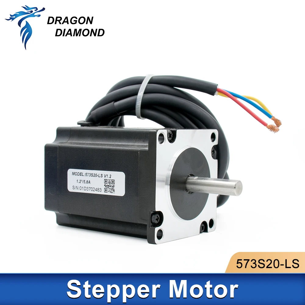 Leadshine stepper motor 573S20-LS NEMA23 3 phase hybrid servo motor 2.0 N.m torque for CNC laser cutting engraving machine