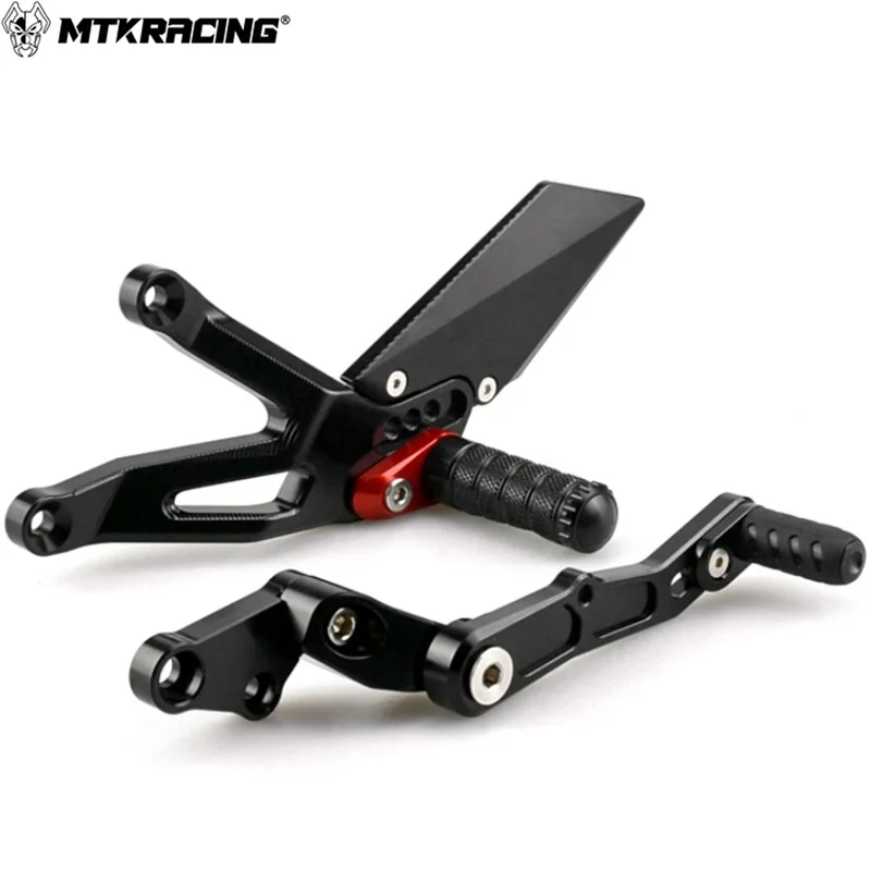 For HONDA CB650R CBR650R CB650F CBR650F CBR 650R Rear Sets Heighten Pedal Adjustable Rearsets FootPegs Shift Lever Brake Kit