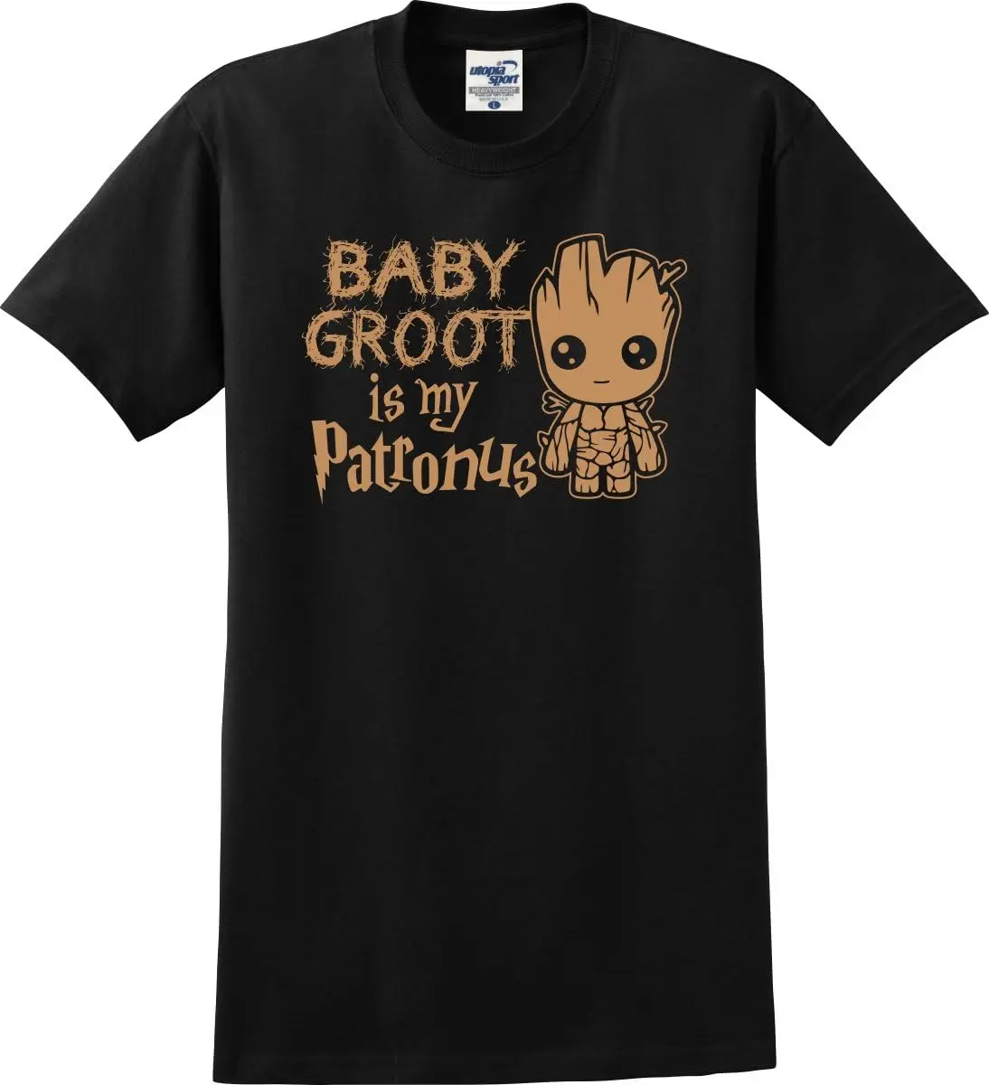 Baby Groot Is My Patronus Parody Funny T-Shirt (S-5X)