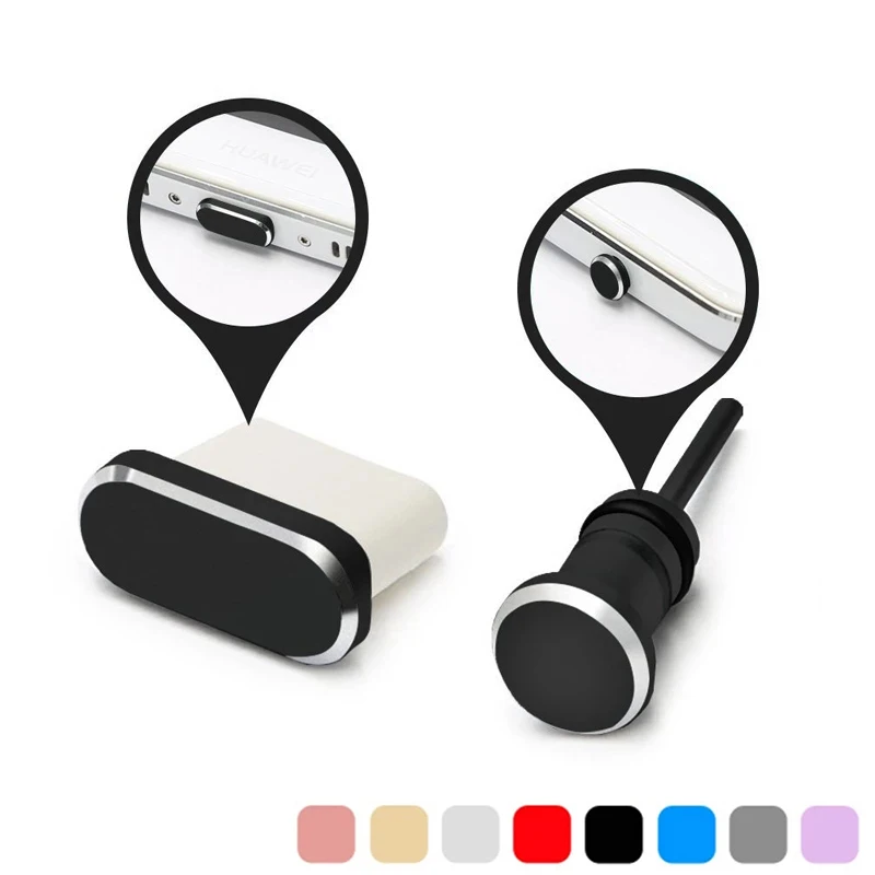 

Type C Micro USB Dust Plug 3.5mm AUX Jack Interface Anti Mobile Phone Card Retrieve Card Pin for Xiaomi Samsung Huawei iphone 6