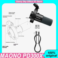 Maono Pd300x Usb Microphone Desktop With Stand Adjustable Tuning Five Level Noise Reduction Customized Music Gaming Microphone