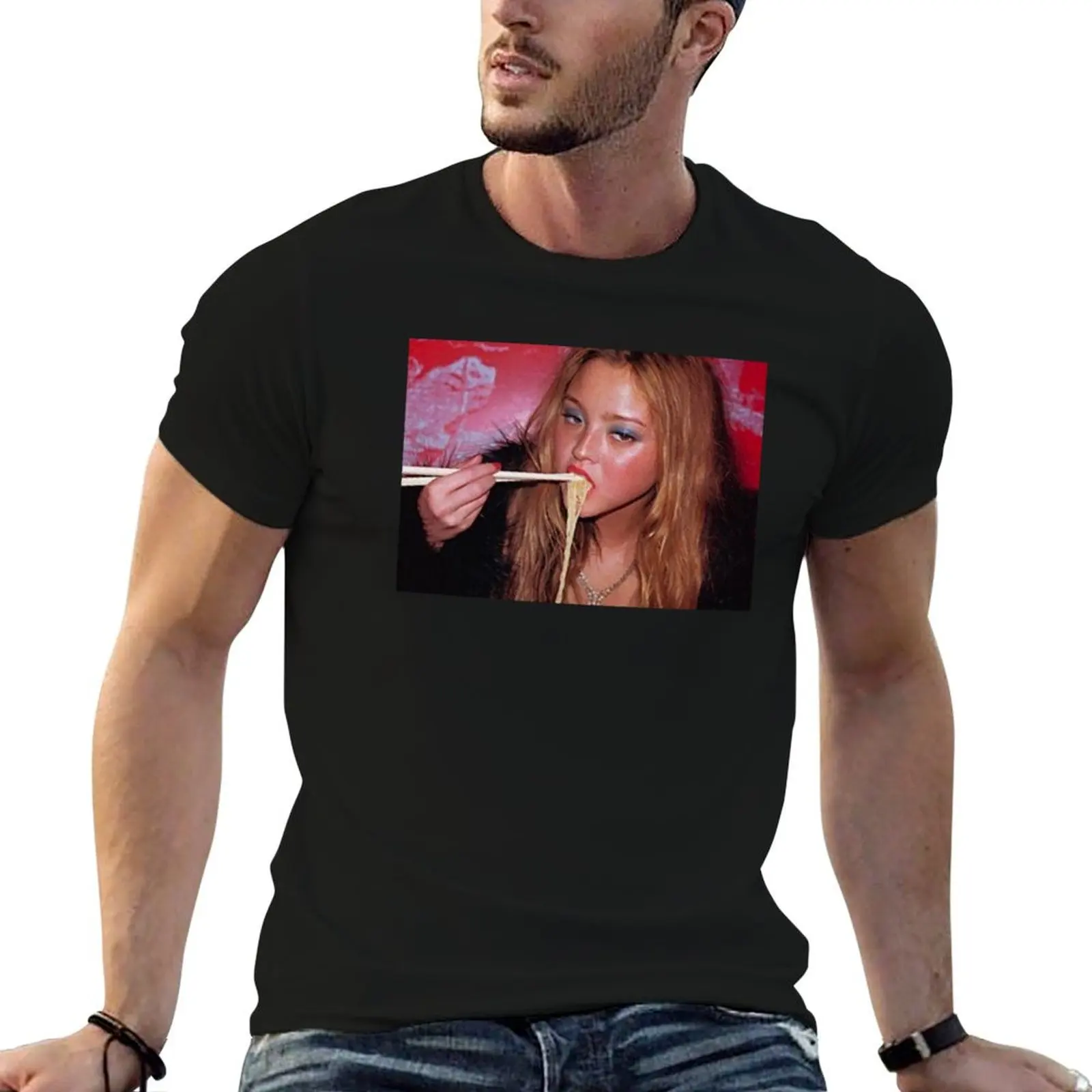 

DEVON AOKI RAMEN T-Shirt cotton t shirts man 100% t shirts for man graphic funny t shirts for man cotton T-shirt