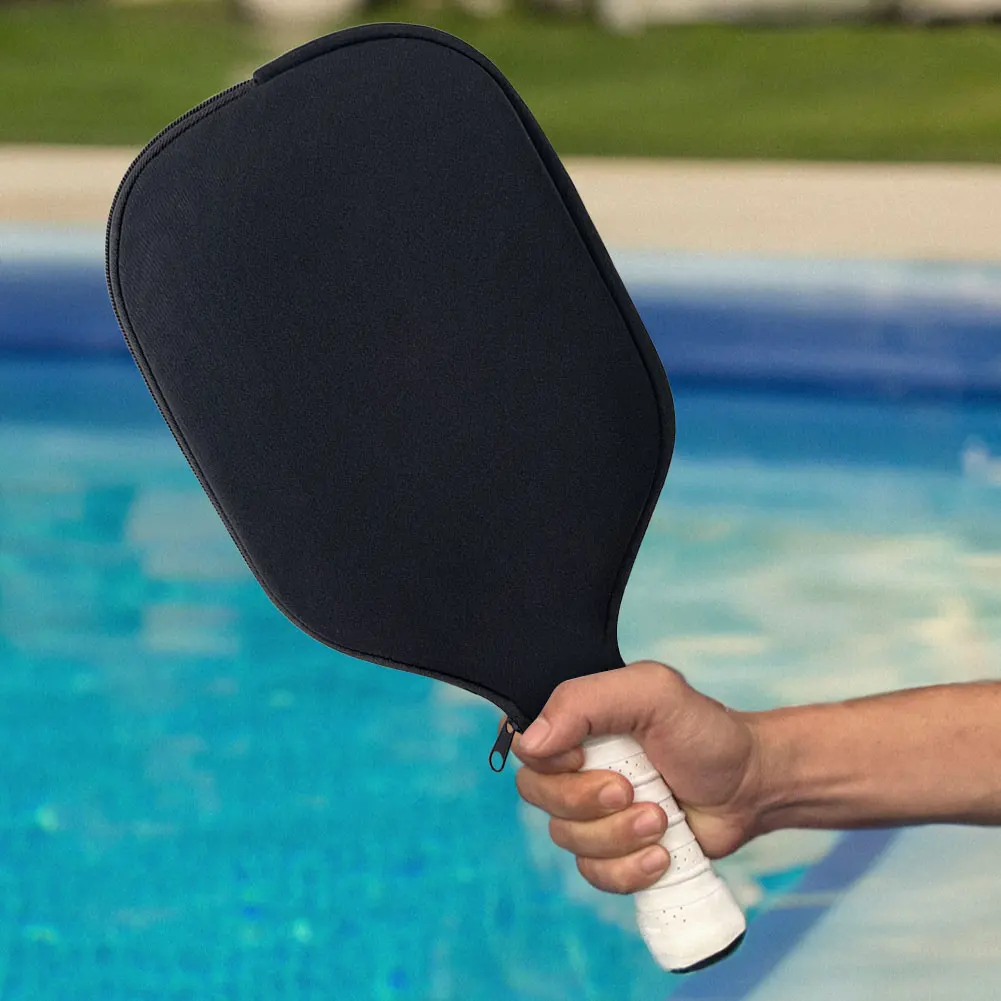 

Pickleball Paddle Covers Shockproof Zippered Racket Sleeve Universal Pickleball Racket Sleeve Pickleball Accessories