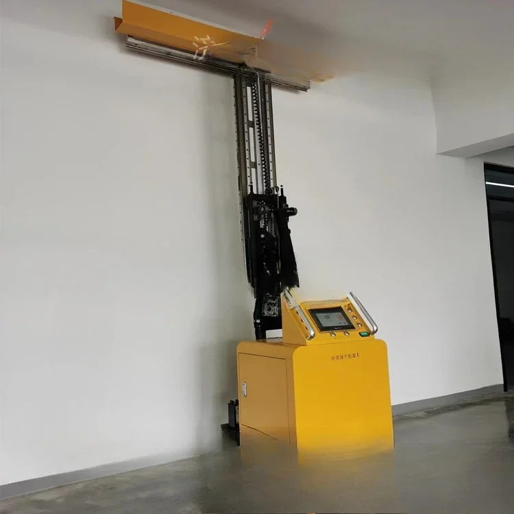 Supply building mortar intelligent smoothing robot indoor automatic mortar scraping