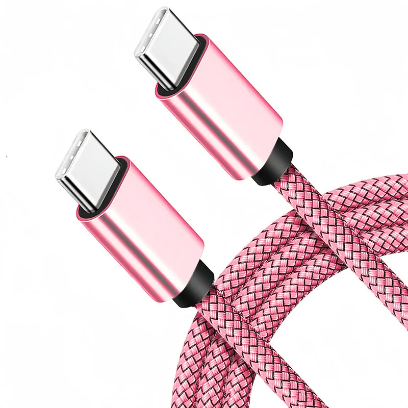 1/3/5 Stück USB-C-auf-Typ-C-Kabel, schnelles Laden, Datenkabel für Mobiltelefone, PD 60W, geeignet für Samsung, OPPO, Xiaomi, Redmi, iPad