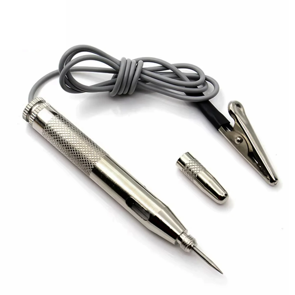 Copper Electric Pen 12~24V 5W Probe Light System Test Probe Lamp Auto Car Light Circuit Tester Lamp Voltage Test Pen Detector