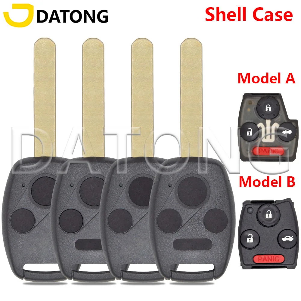 

Datong World Replacement Car Remote Key Shell Case For Honda Accord Civic CR-V Pilot Fit Jazz Freed HRV 2003-2013