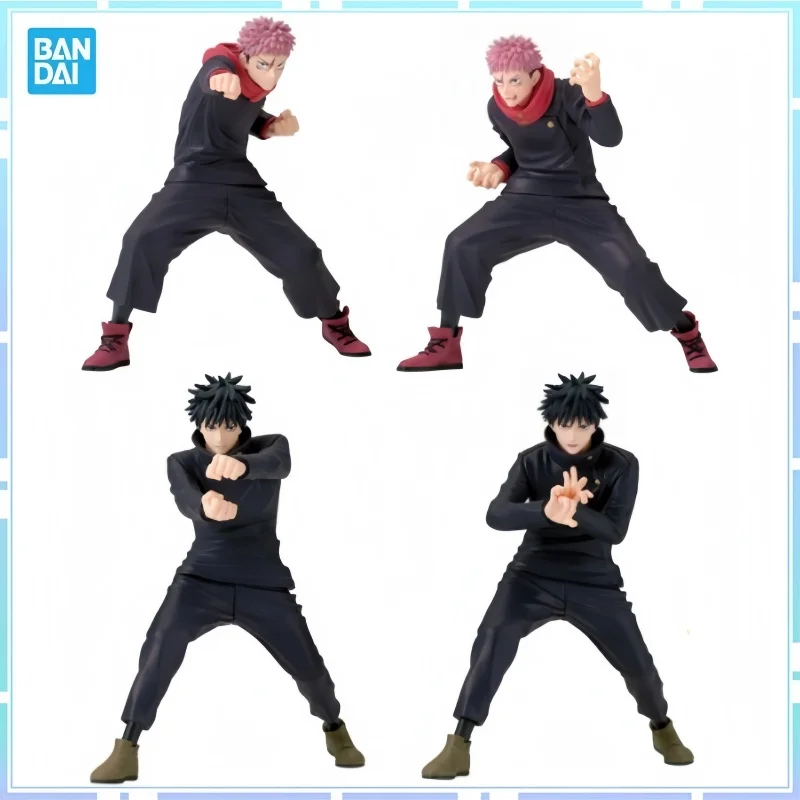 Bandai Original BANPRESTO Anime Jujutsu Kaisen Figuno Fushiguro Megumi Itadori Yuji PVC Action Figure Collectible Decor Gifts