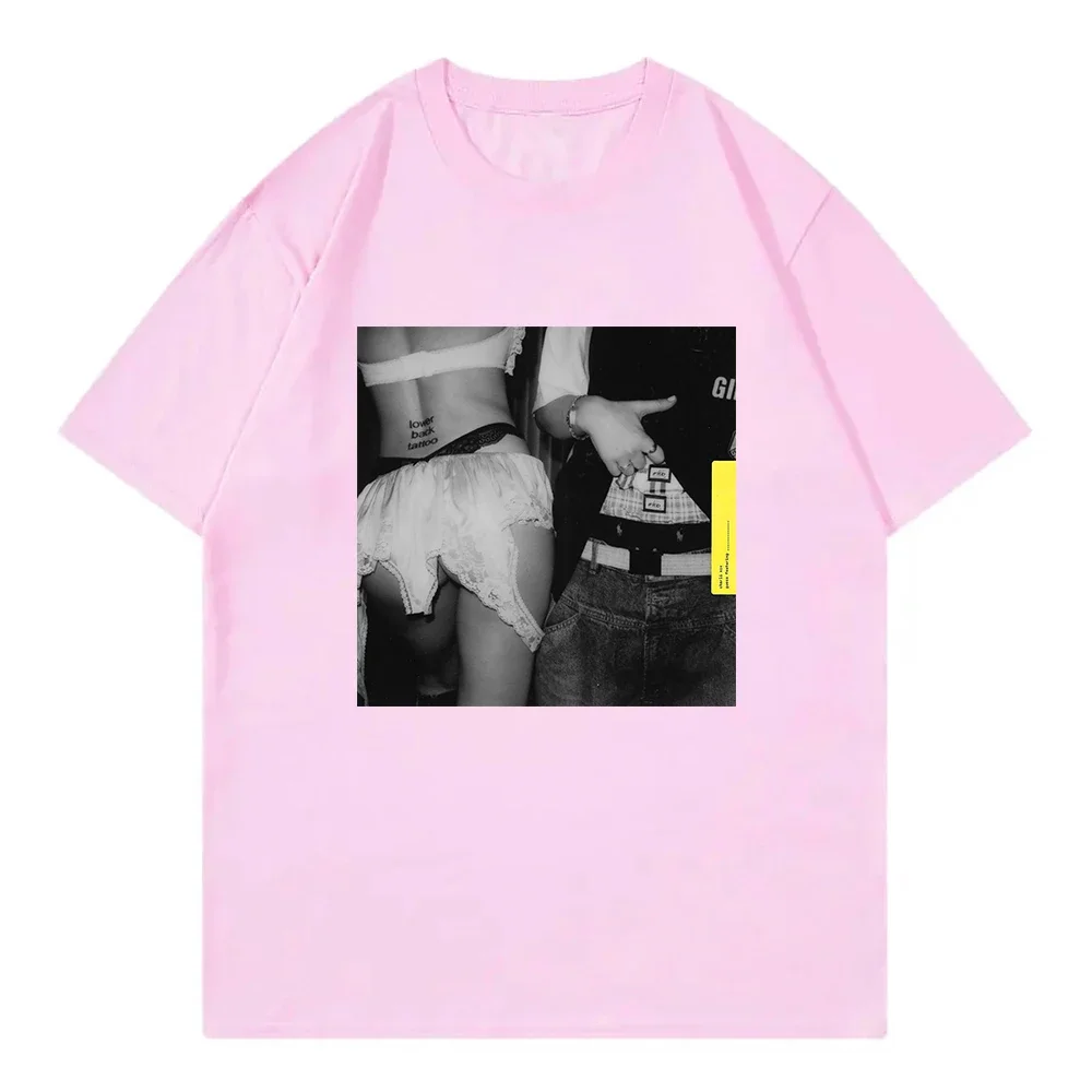 شارلي xcX بيلي برات أغنية الصيف camiseta 2025 Charli le gustan las camisetas merch infantiles الصيف mangas cortas