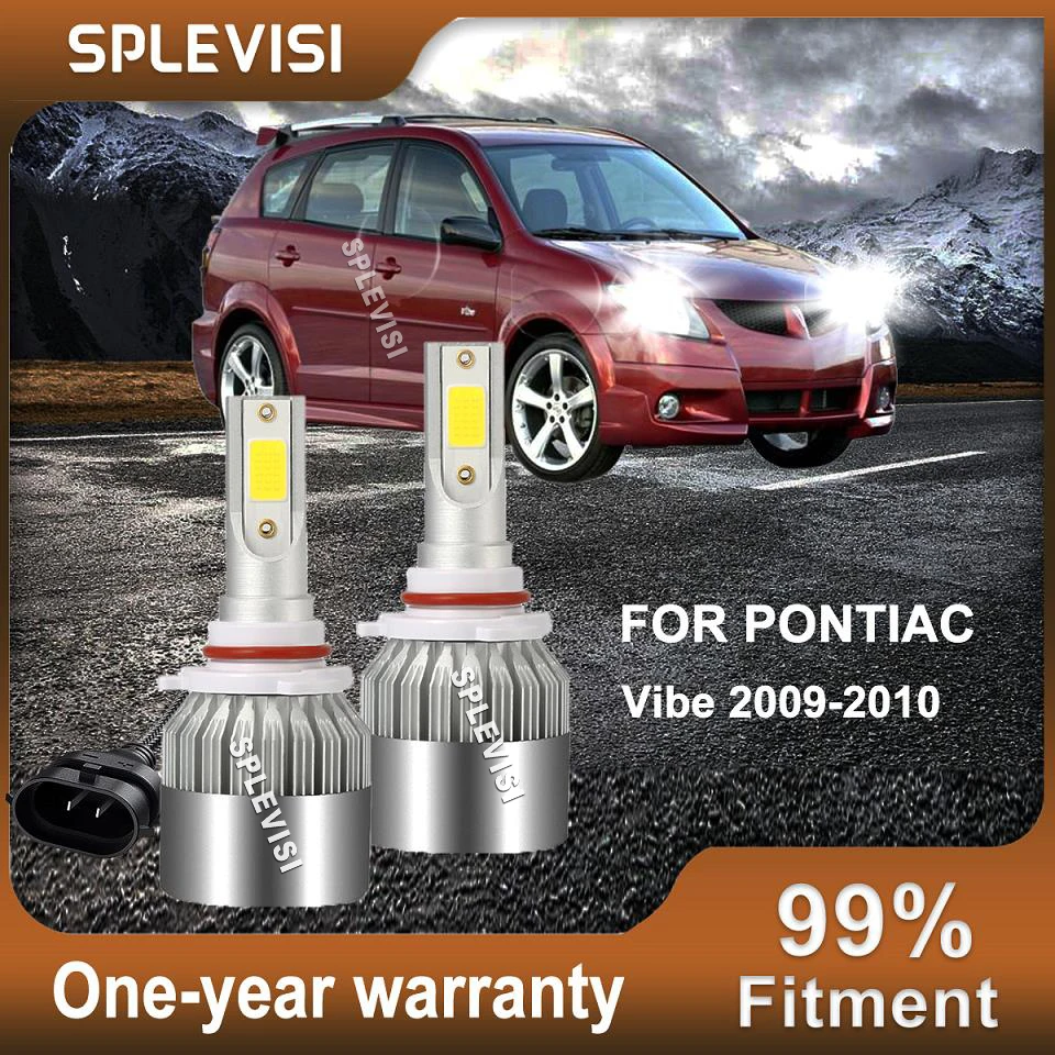 2X фонаря ближнего света, комплект 9006 HB4 для Pontiac Vibe 2009-2010 Bonneville 1992 1993 1994 1995 1996 1997 1998 1999 2000-2005