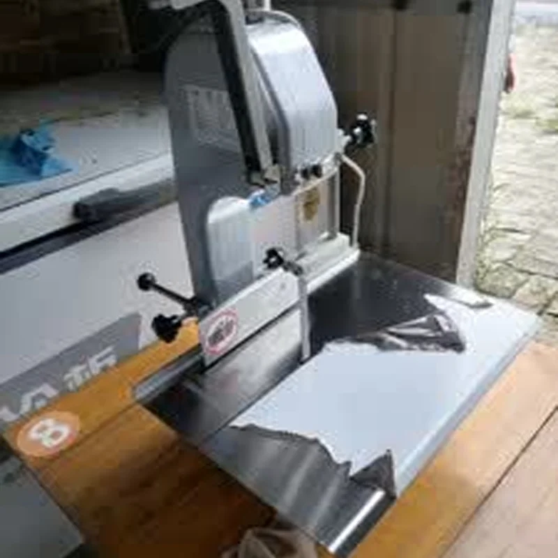 Commercial Meat Bone Cutting Machine with Electric Bone Saw for   Frozen Meat Processing and Butchery Equipment